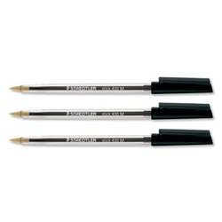 430 Stick Ball Pen Black [Pack 10]